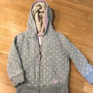 Mini Boden Sherpa hoodie